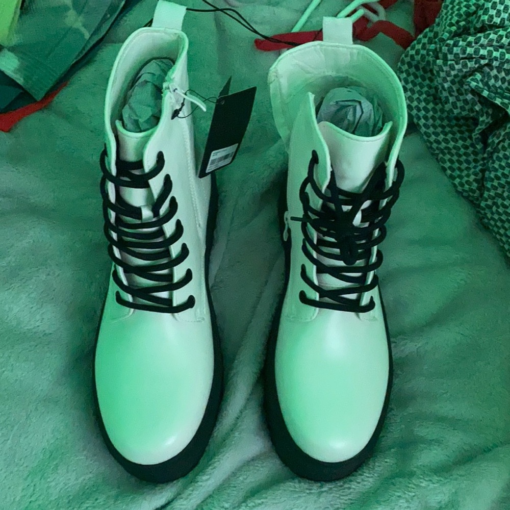 White boots